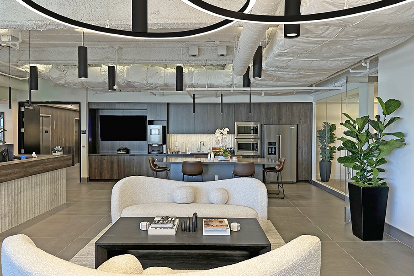 Serviced space