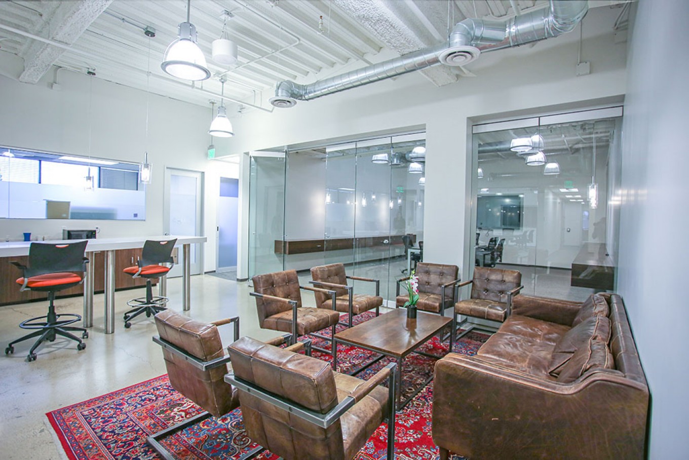 Serviced space