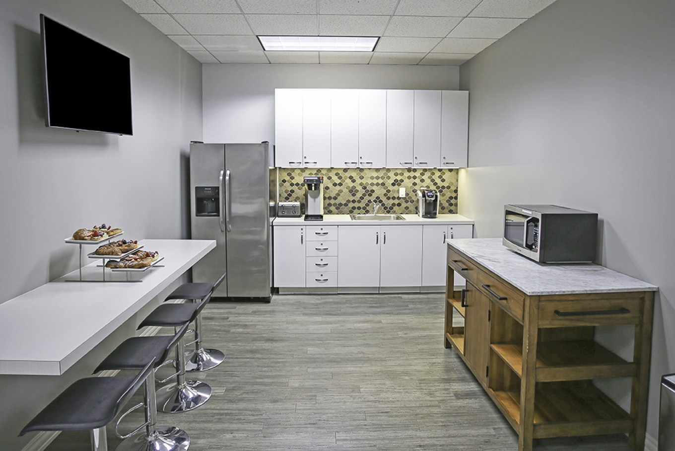 Serviced space