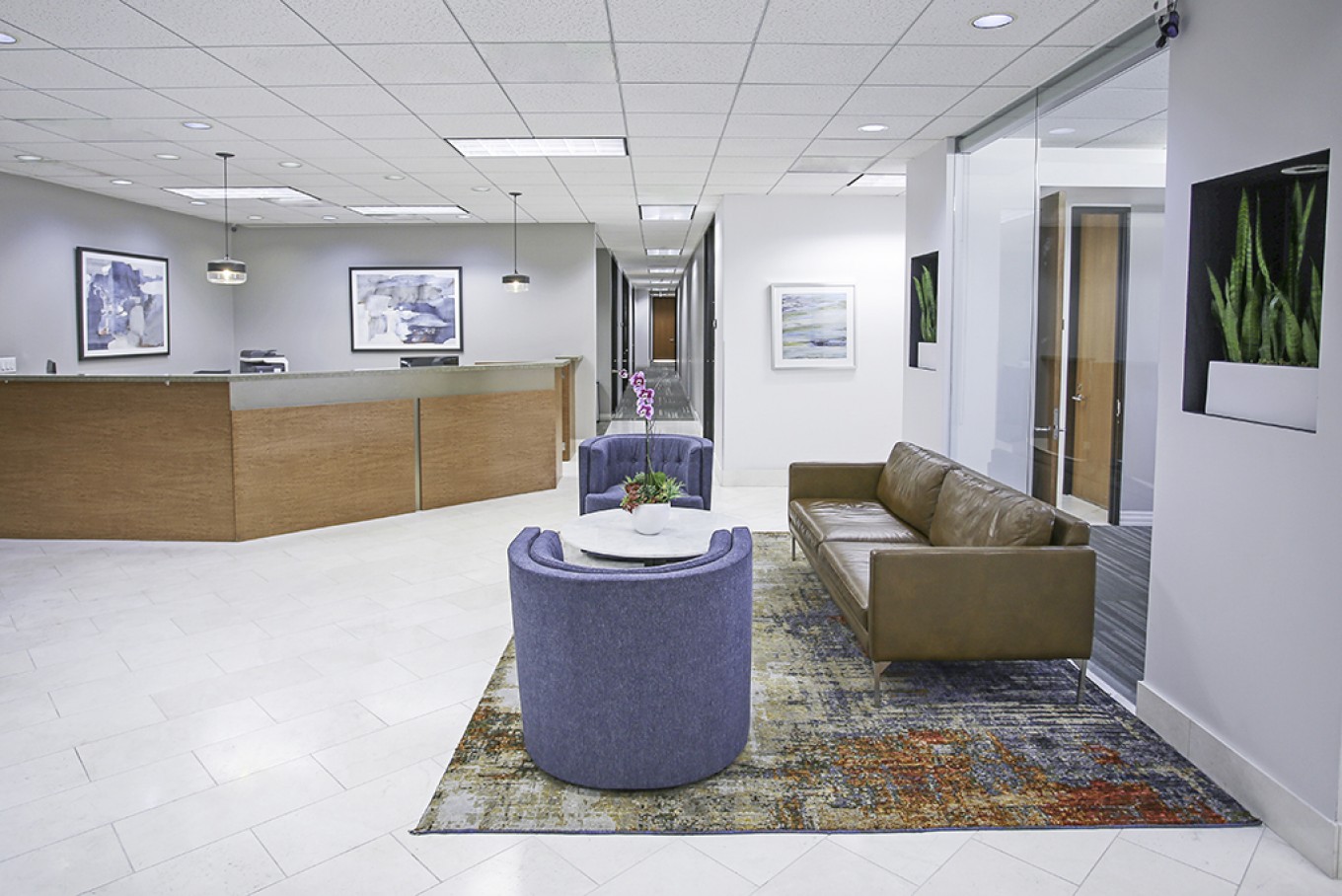 Serviced space