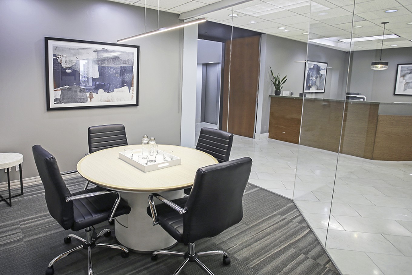 Serviced space