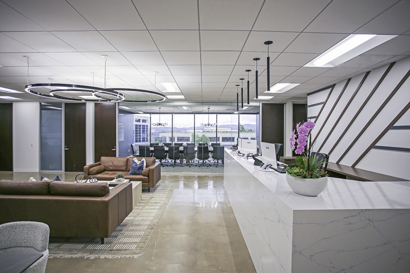 Serviced space