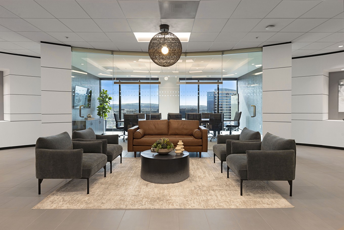 Serviced space